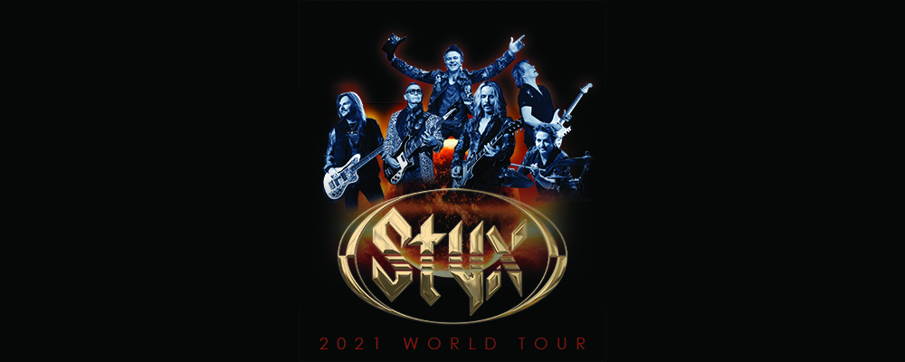 promotional image of Styx band members