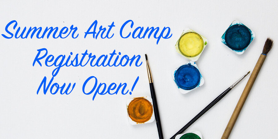 summer art camp registration now open