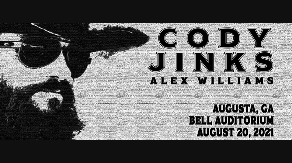 cody jinks The Greater Augusta Arts Council's Arts and Culture Calendar