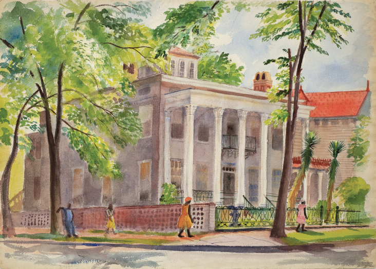 picture of a house painting