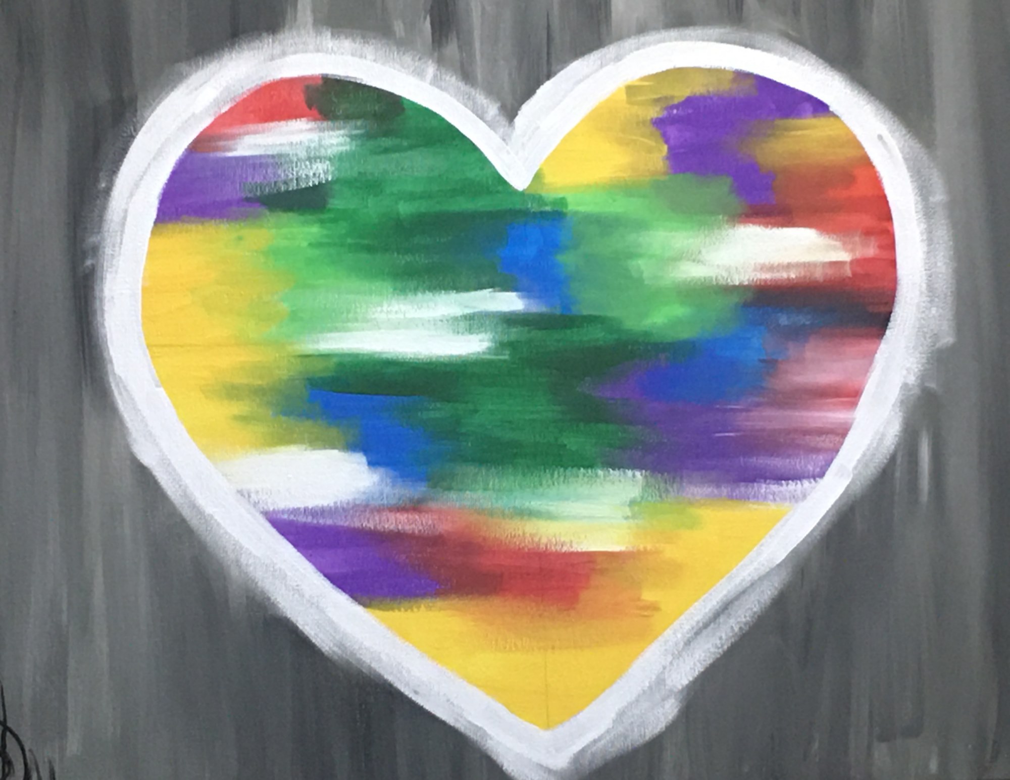 Paint & Sip Party “Shades Of Love" The Greater Augusta Arts Council