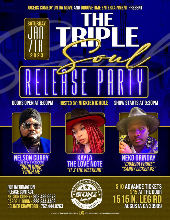 The Triple Soul Release Party - The Greater Augusta Arts Council's Arts ...