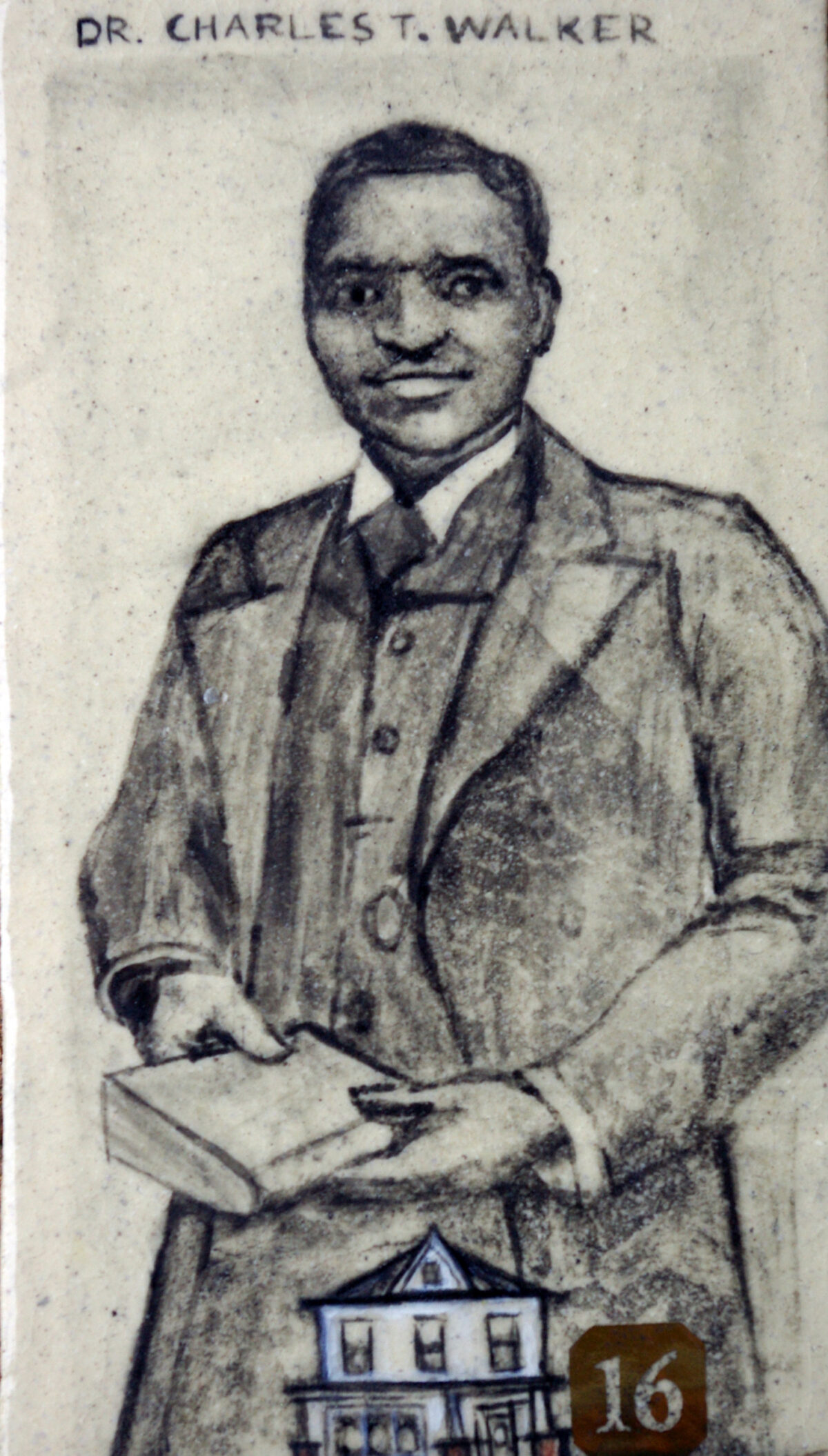 Golden Blocks Mural Ribbon Cutting