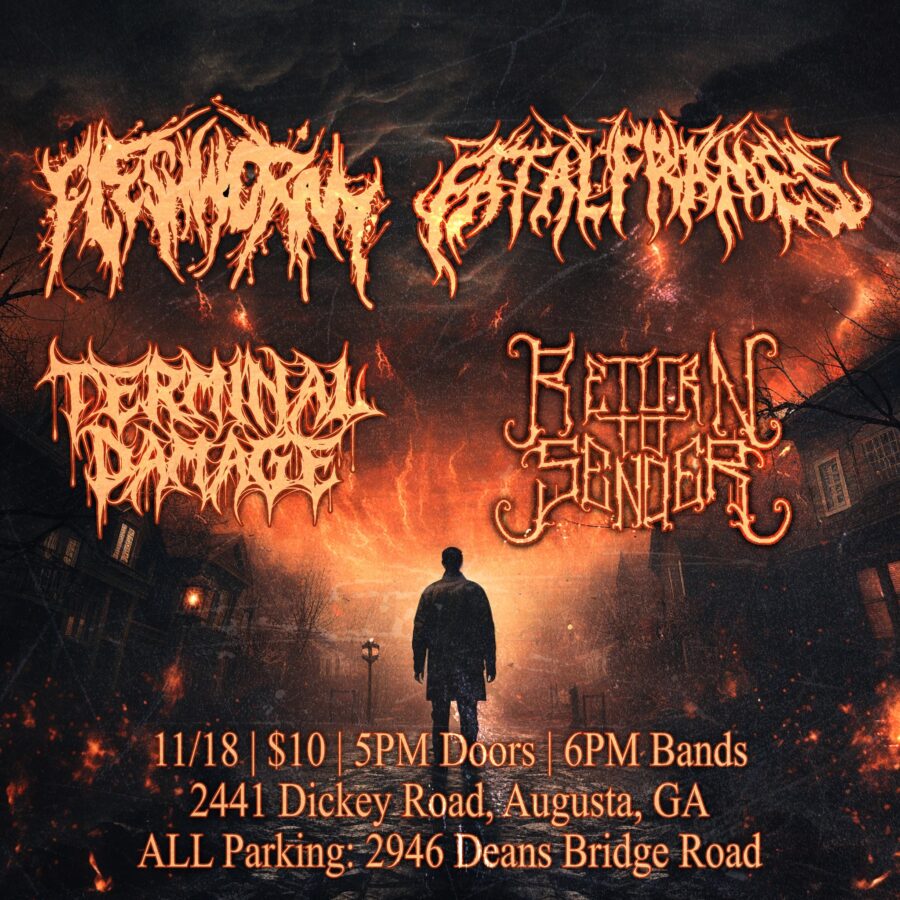 Fleshworm, Fatal Frames, Return to Sender,  and Terminal Damage