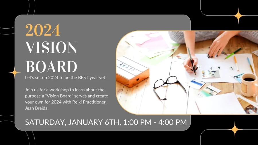 Vision Board for 2024 with Jean!