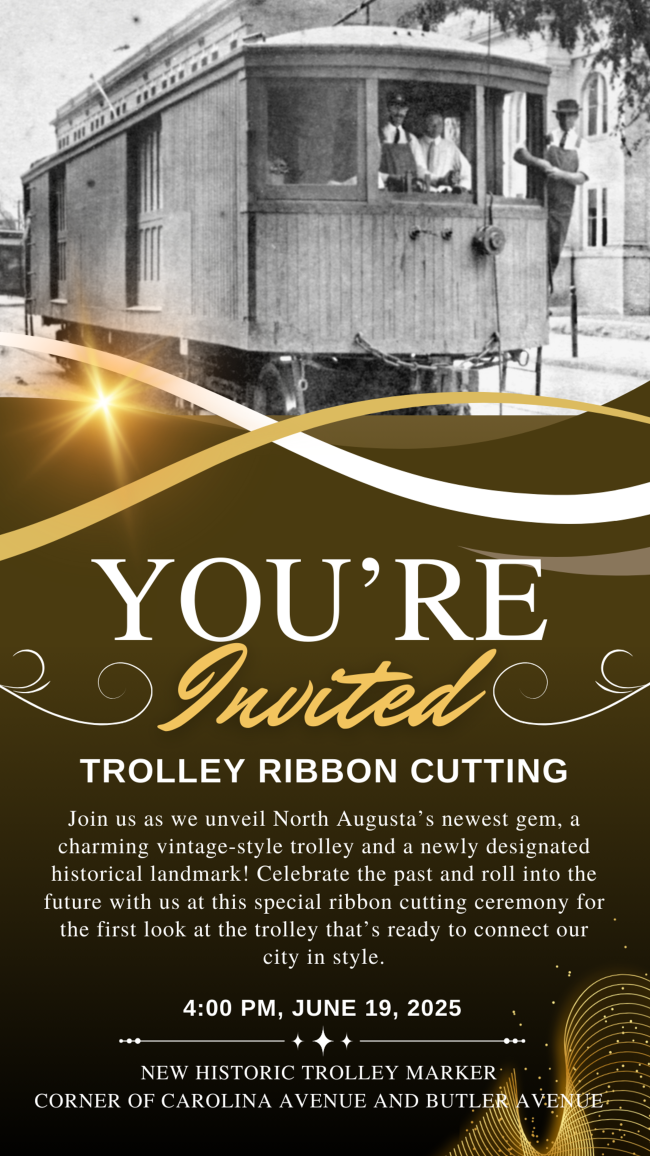Trolley Ribbon Cutting