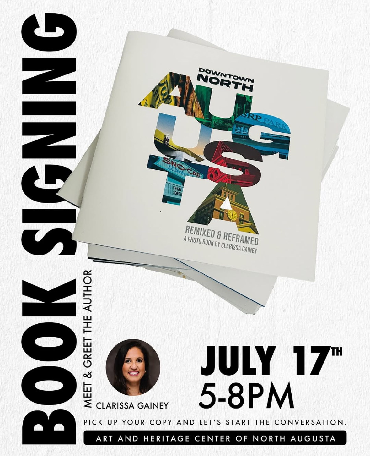 Downtown North Augusta: Remixed & Reframed – Book Launch & Signing with Clarissa Gainey