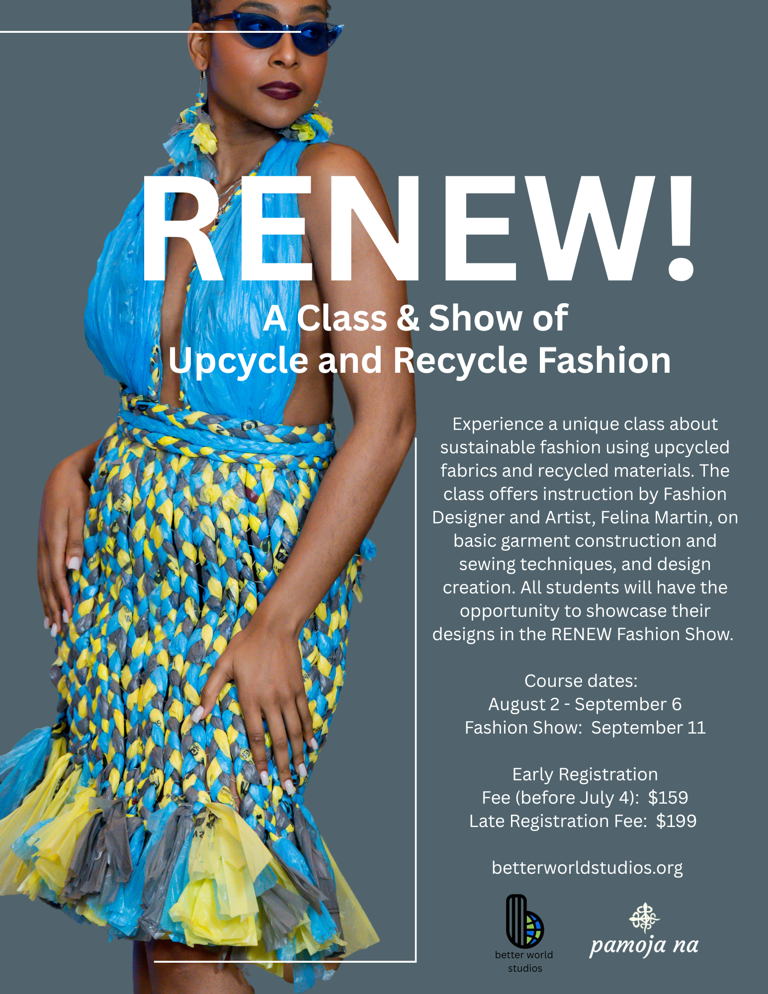 Renew! A Class & Show of Upcycle and Recycle Fashion