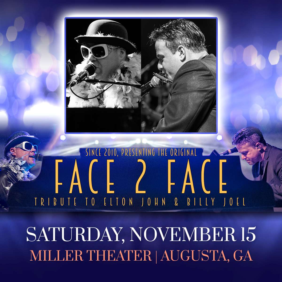 Face 2 Face | A Tribute to Elton John & Billy Joel