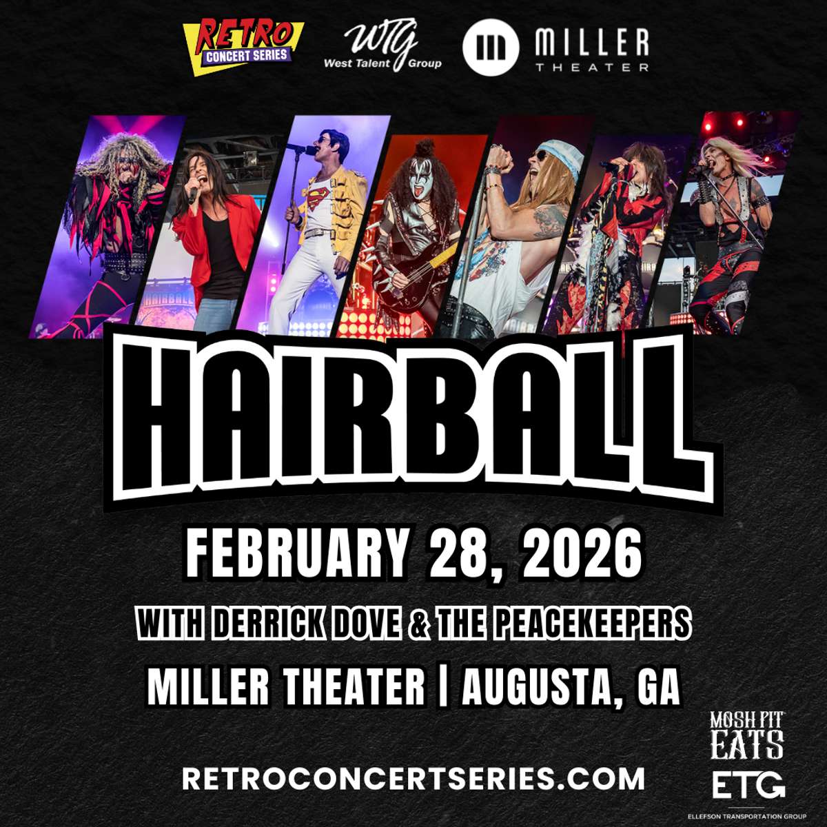 Hairball | with Derrick Dove & The Peacekeepers