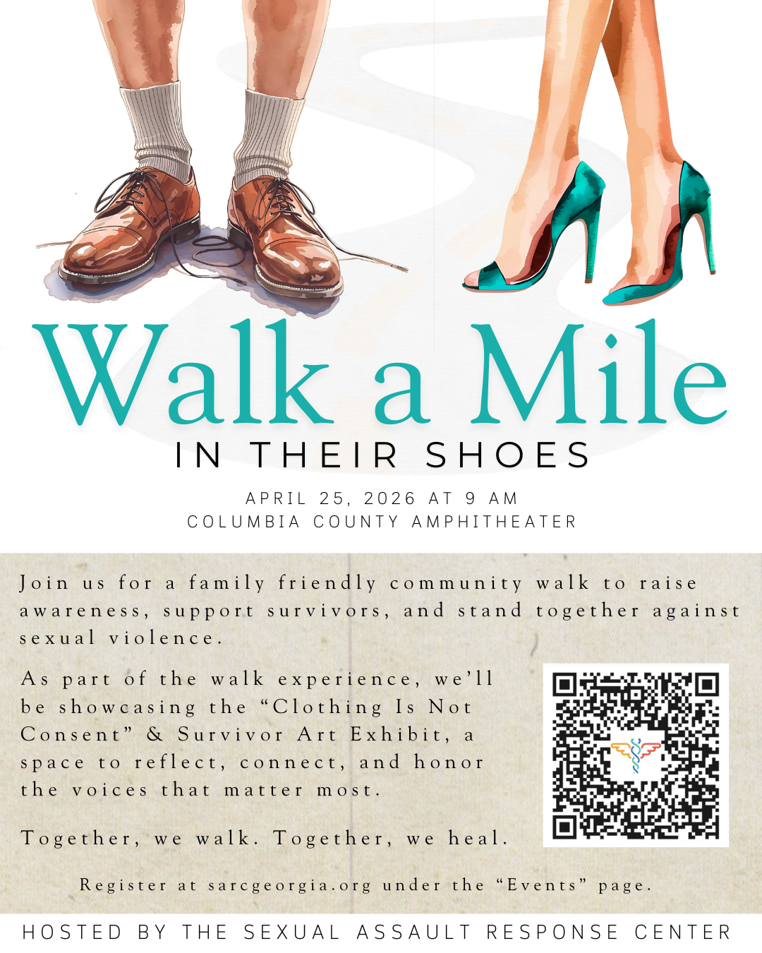 Walk a Mile in Her Shoes – April 2026