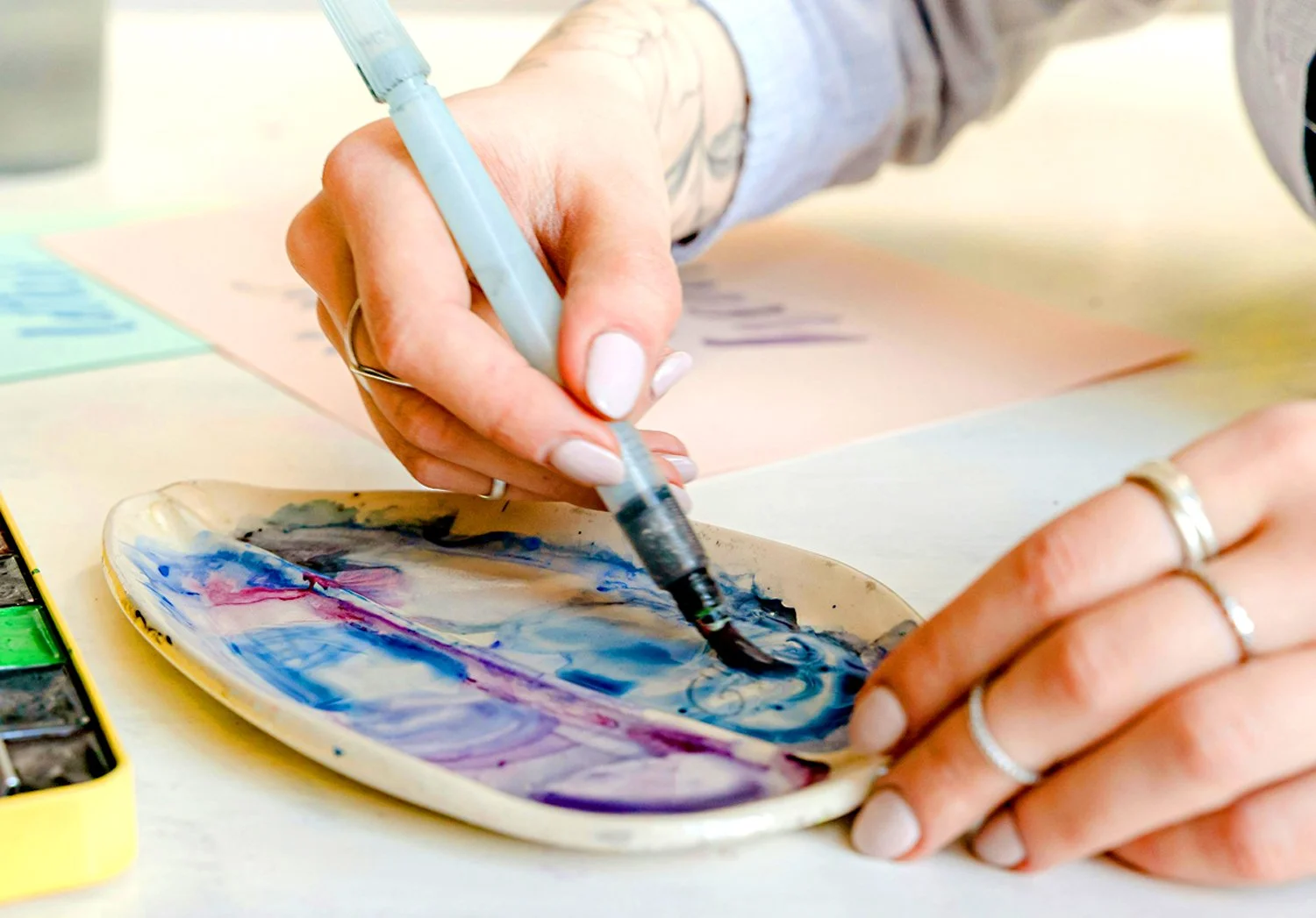 Friday Night Clay: Watercolor Palette