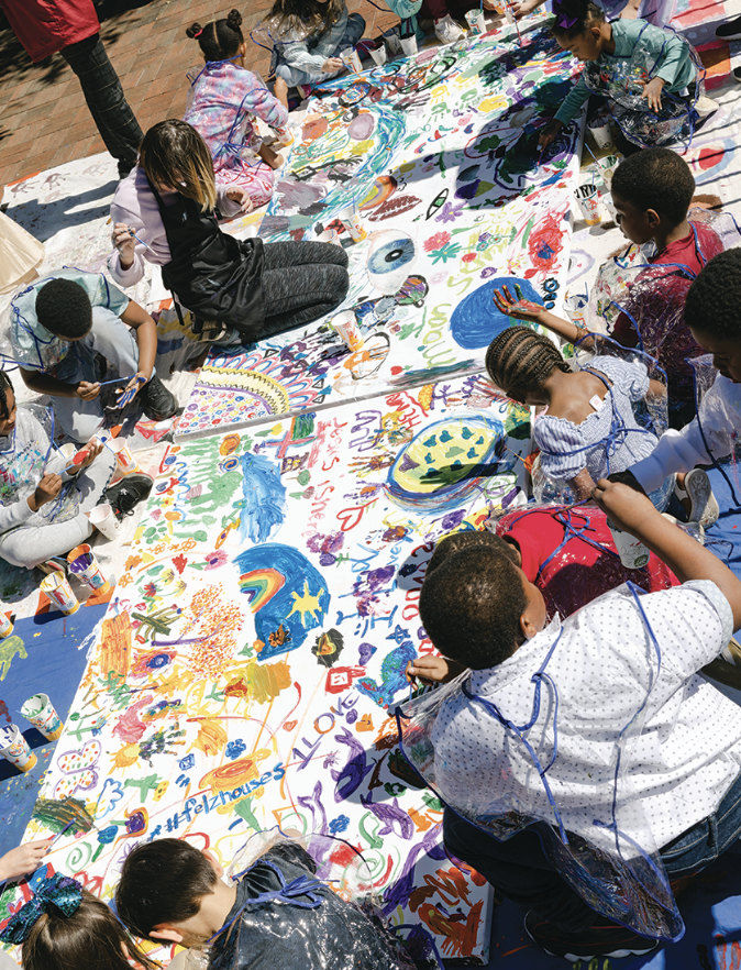 Artrageous! Family Sunday: Social Canvas Block Party