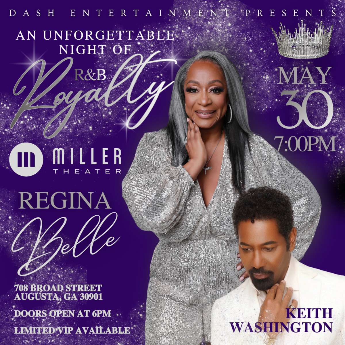 Regina Belle & Keith Washington — A Night of R&B Royalty