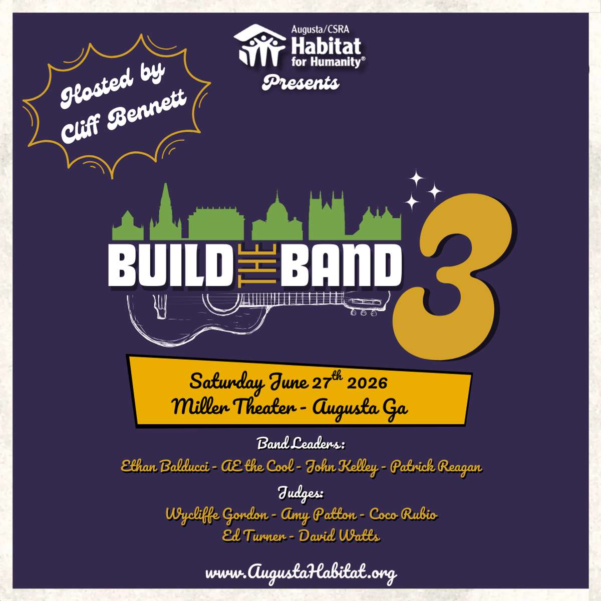 3rd Annual Build the Band