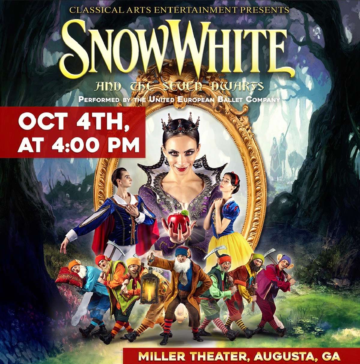 Classical Arts Entertainment presents Snow White and the Seven Dwarfs