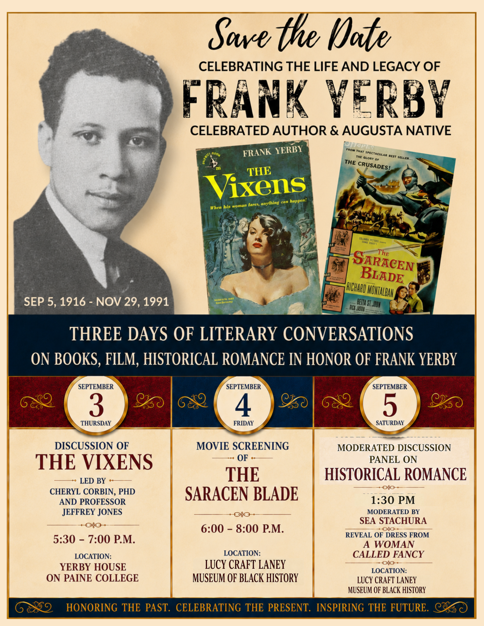 Book Discussion of Frank Yerby’s The Vixens